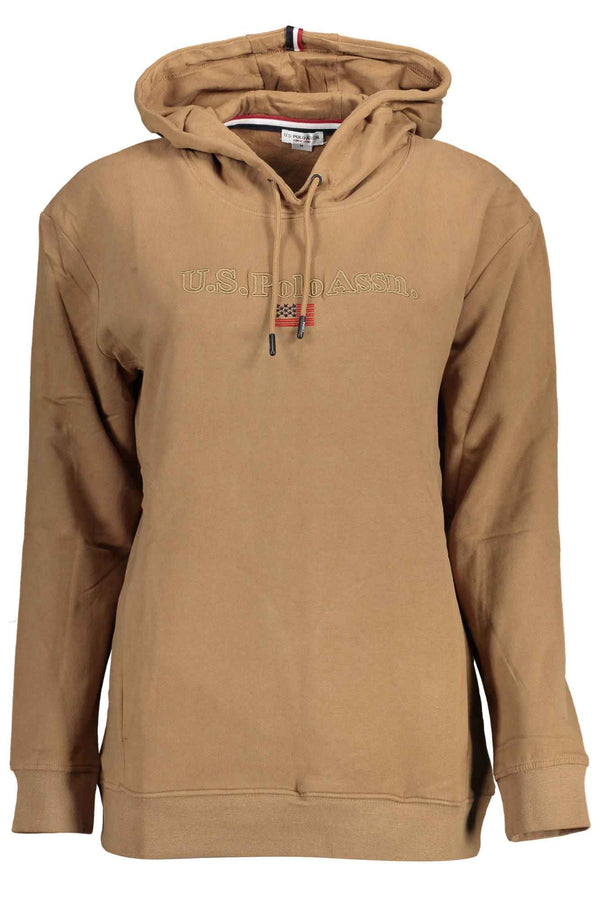 U S Polo Sweatshirts Femme Marron - stylesgateway