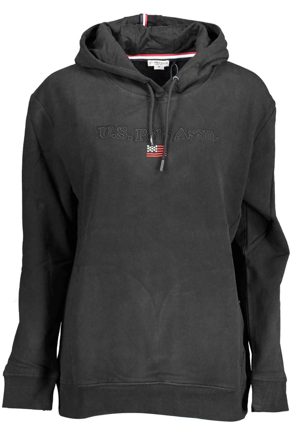 U S Polo Sweatshirts Femme Noir - stylesgateway
