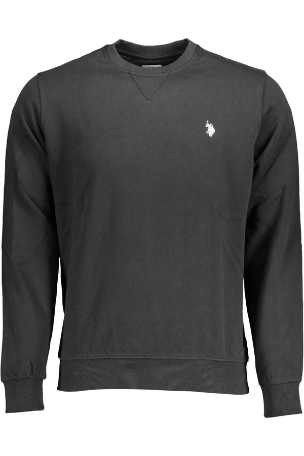 U S Polo Sweatshirts Homme Noir - stylesgateway