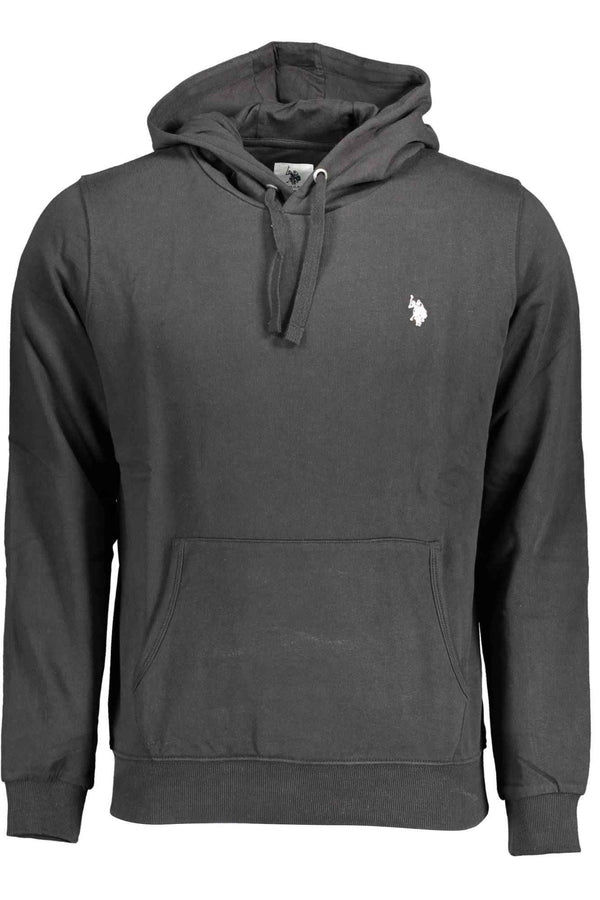 U S Polo Sweatshirts Homme Noir - stylesgateway