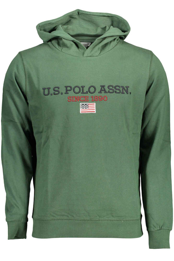 U S Polo Sweatshirts Homme Vert - stylesgateway