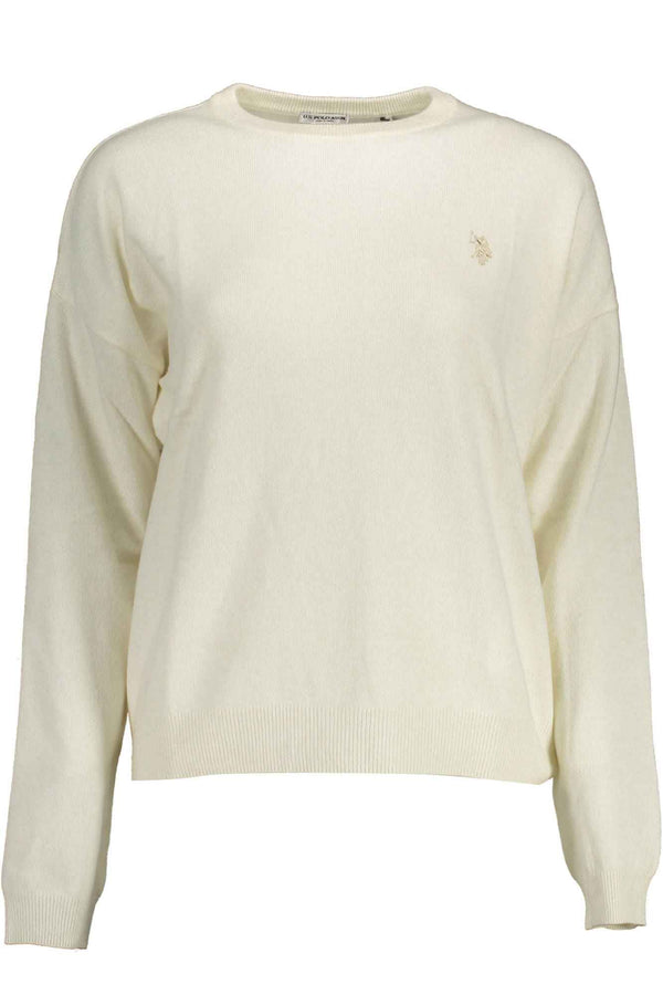 U S Polo Sweaters Femme Blanc - stylesgateway