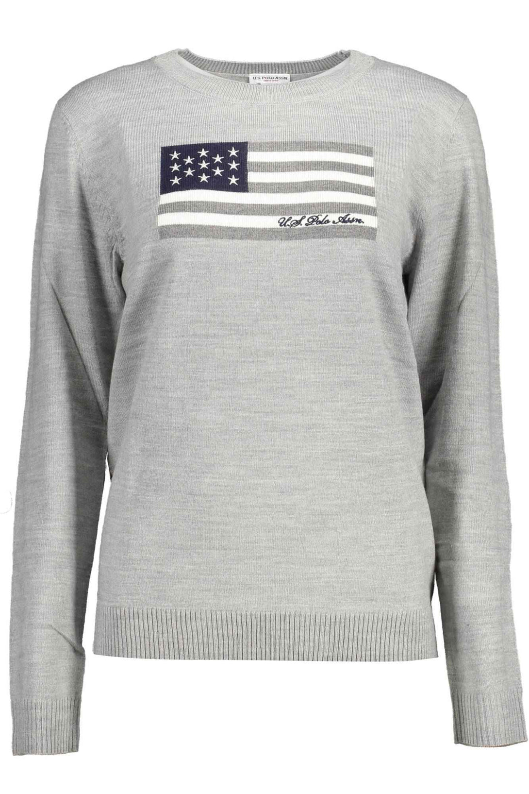 U S Polo Sweaters Femme Gris - stylesgateway