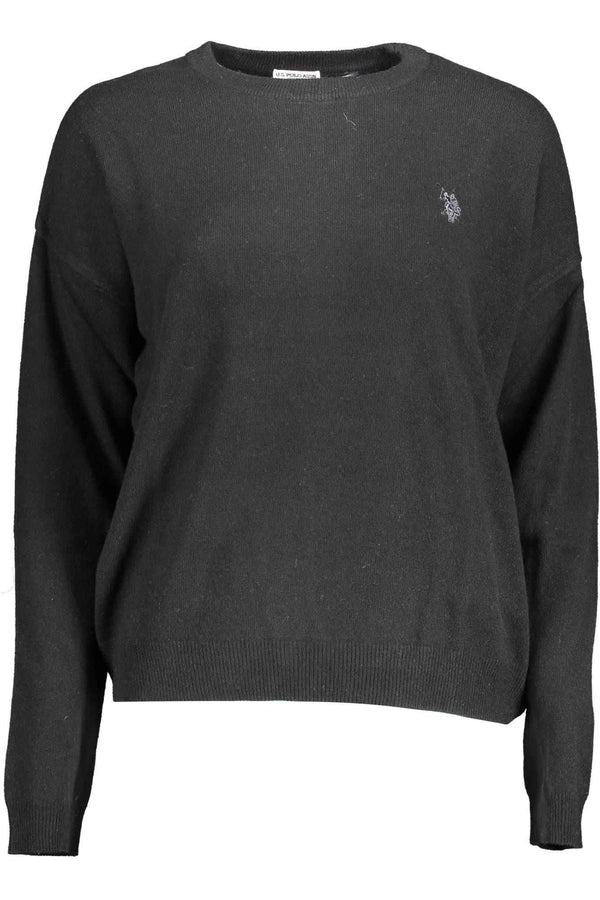 U S Polo Sweaters Femme Noir - stylesgateway