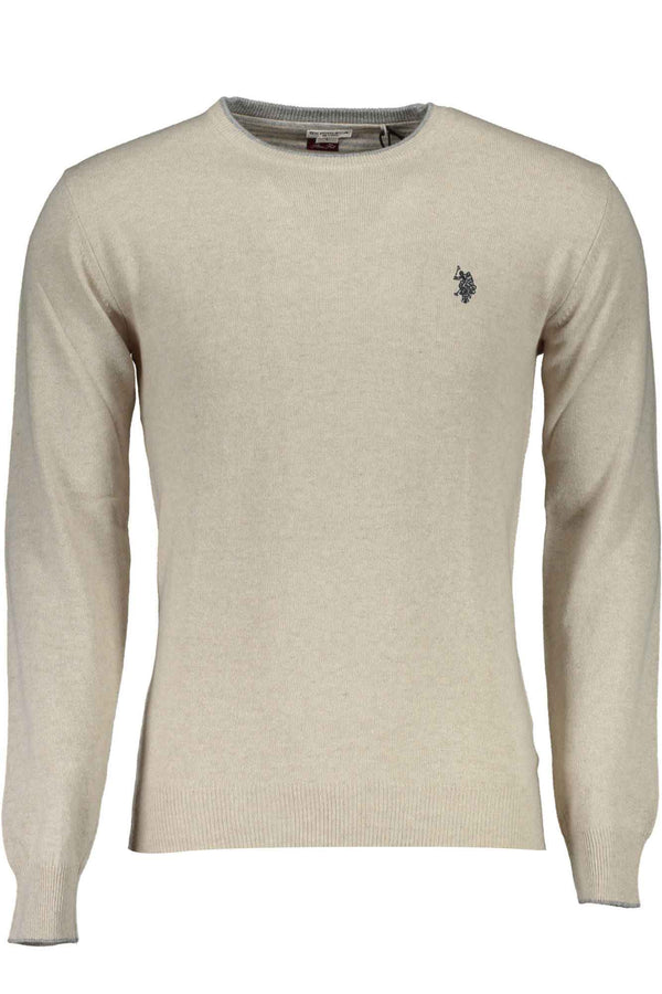 U S Polo Sweaters Homme Beige - stylesgateway