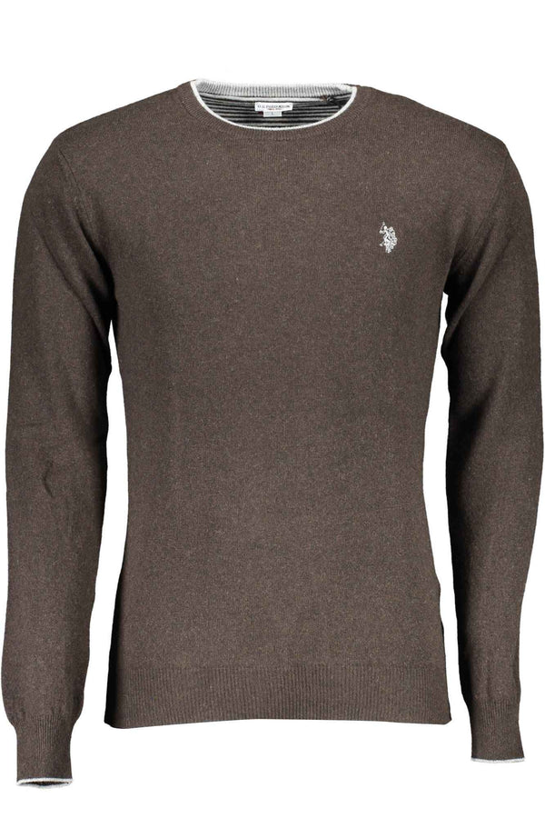 U S Polo Sweaters Homme Marron - stylesgateway