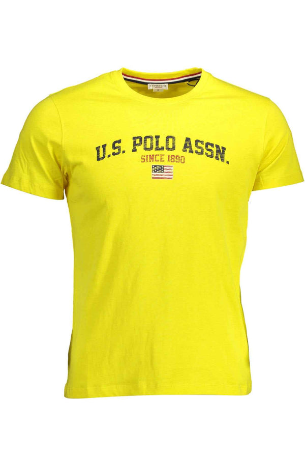 U S Polo T-shirts Homme Jaune - stylesgateway