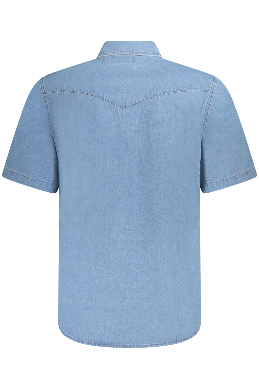Wrangler Chemises Homme Bleu Ciel - stylesgateway