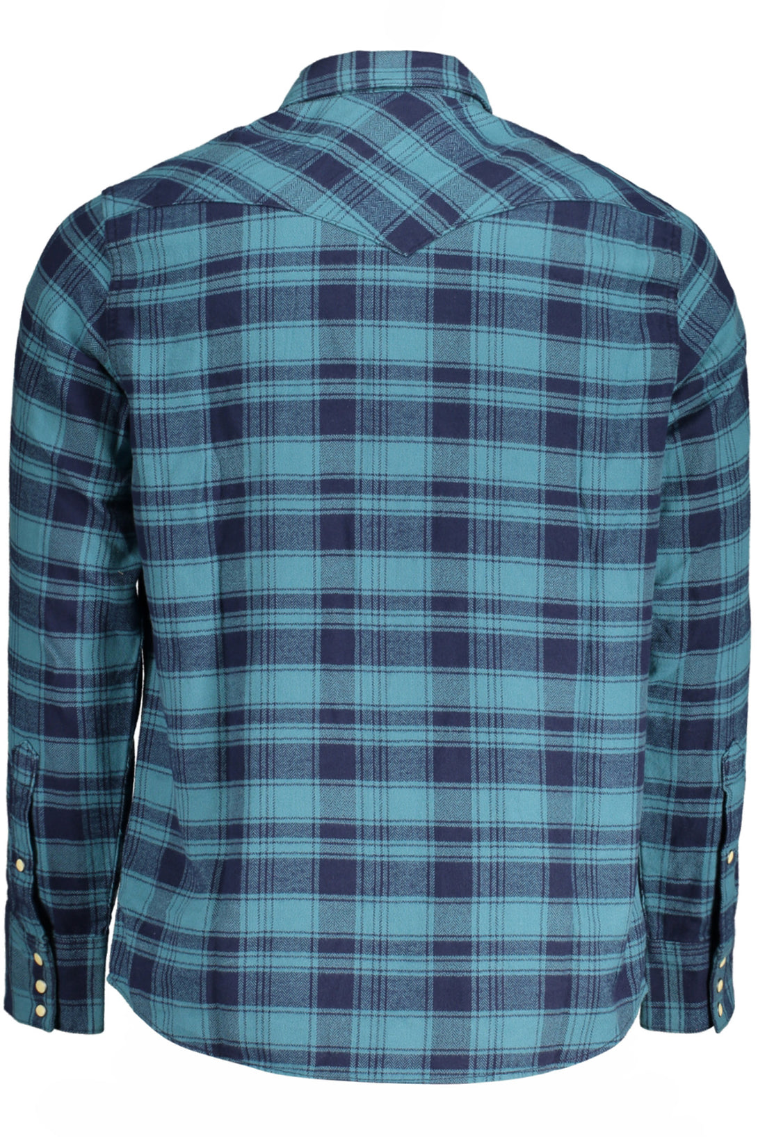 Wrangler Chemises Homme Bleu - stylesgateway