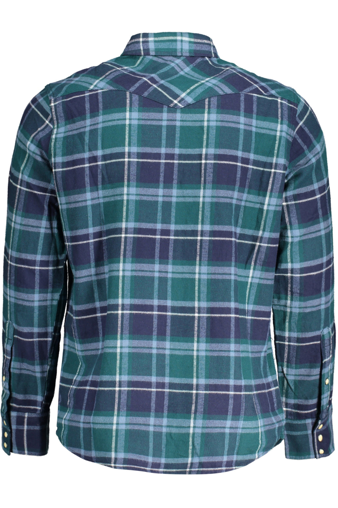 Wrangler Chemises Homme Vert - stylesgateway