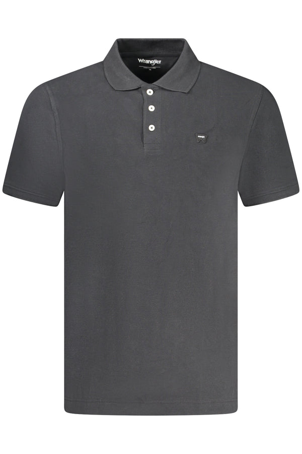 Wrangler Polo Homme Noir - stylesgateway